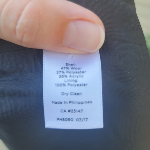 TALBOTS Wool Blend Skirt Size 12 - Picture 6 of 8